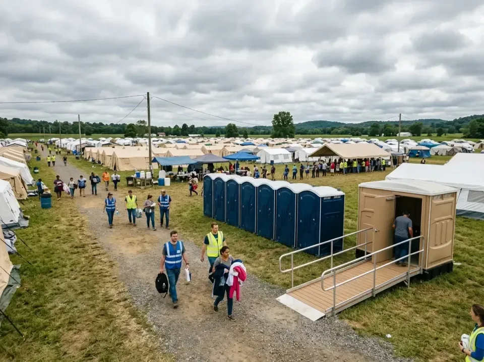 disaster-relief-camp-restrooms-010 — frequently asked questions, Dumpster & Portable Bathrooms Rental in Bryan, OH